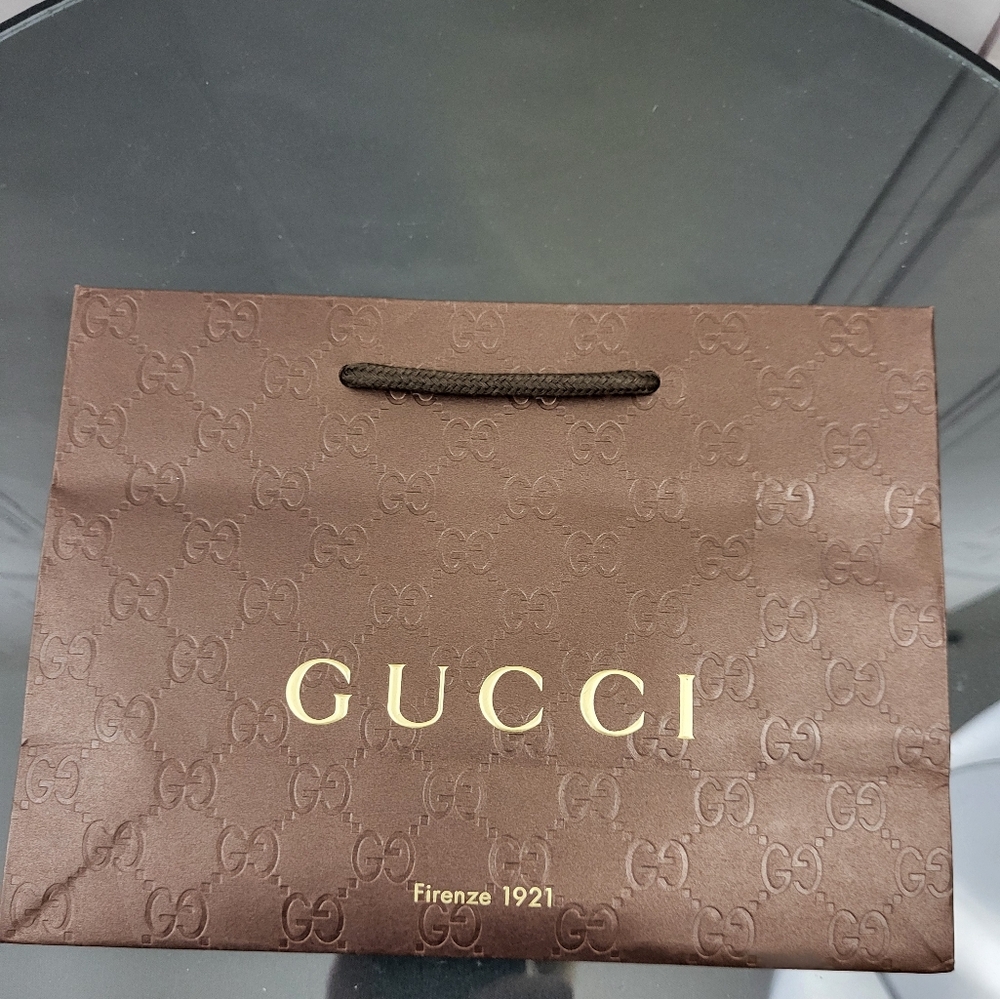 Gucci Brown Shopping Bag